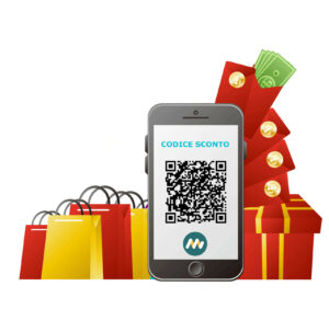 Buono coupon e codice conto servono a incentivare le vendite. del tuo negozio