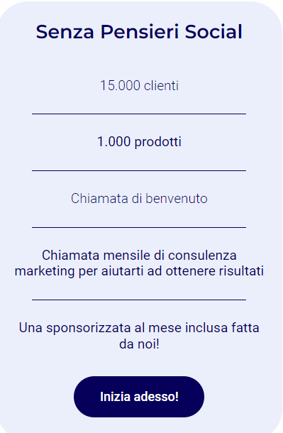 fare una sponsorizzata