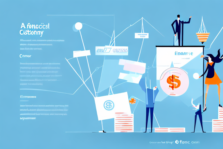 A financial services institution's customer journey