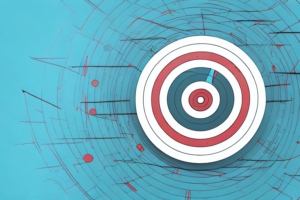 A product in the center of a target