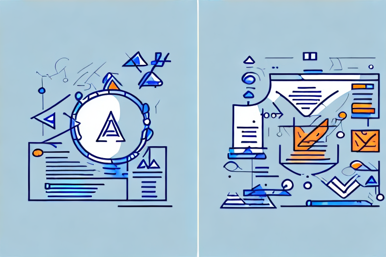 Two different versions of a product or service