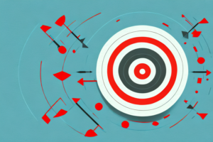 A target with arrows pointing towards it