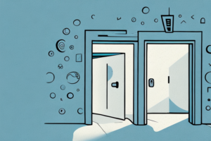 A doorway with a warm