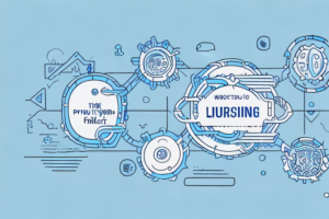 A product going through its lifecycle