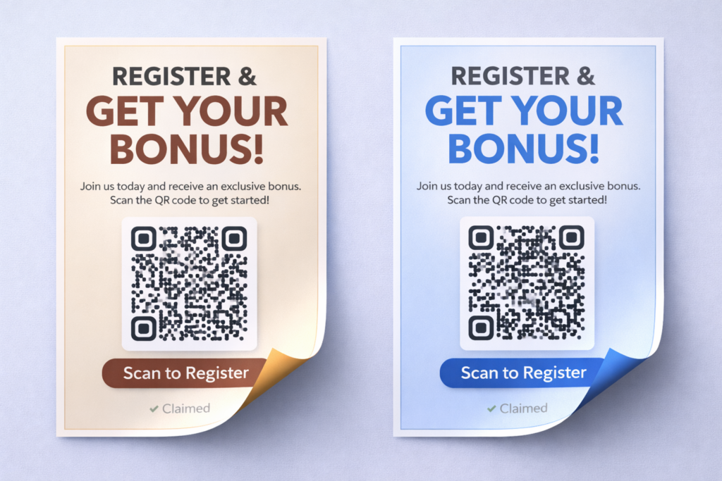 flyers qr code